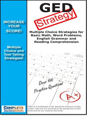 cover image of Mastering GED Multiple Choice